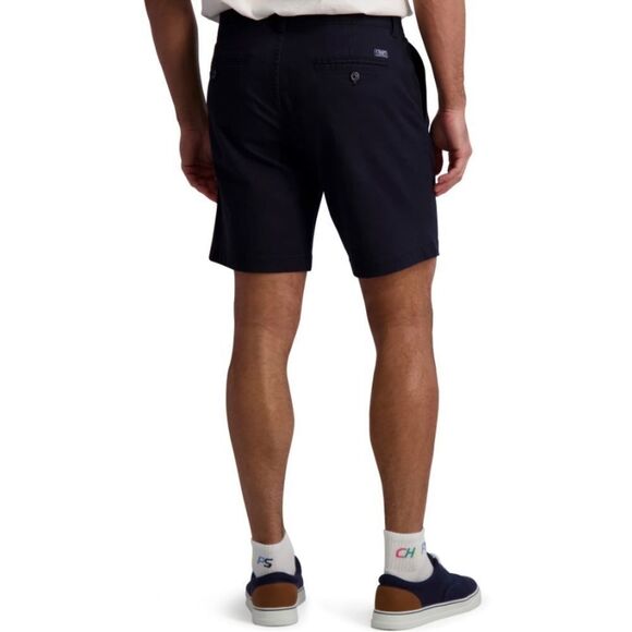 🆕 CHAPS Men's Flat Front Chino Style Casual Shorts Navy Blue W38 - Picture 1 of 6
